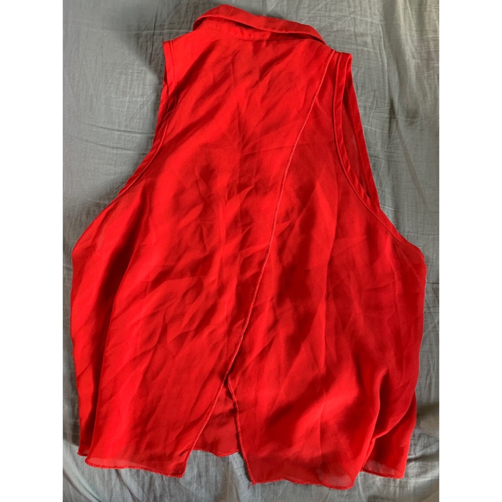 Red-orange top - Picture 2 of 2